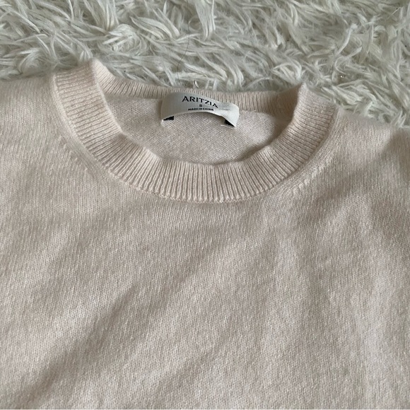 Aritzia Bare Cashmere Crew Sweater - Picture 5 of 7